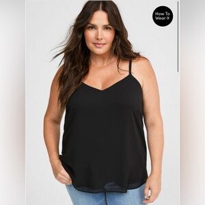 Torrid Classic Black Camisole